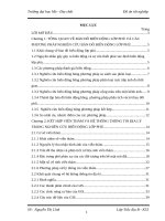 Ứng dụng công nghệ viễn thám  và hệ thống thông tin địa lý thành lập bản đồ biến động lớp phủ khu vực huyện Thái Thụy  Thái Bình