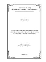 (LUẬN văn THẠC sĩ) tư tưởng hồ chí minh về đoàn kết lương giáo và sự vận dụng của đảng cộng sản việt nam trong giai đoạn hiện nay (từ năm 1991 đến nay)   