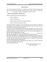 Đồ án tốt nghiệp ngành kỹ thuật công trình thủy  trường Đại học Thủy Lợi  Thiết kế hồ chứa nước  Dăk Mi