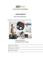 ASSIGNMENT môn kỹ NĂNG đàm PHÁN CURNON WATCH gọi vốn tại SHARK TANK VIỆT NAM 