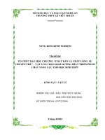 (SKKN mới NHẤT) tổ CHỨC dạy học CHƯƠNG “CHẤT rắn và CHẤT LỎNG  sự CHUYỂN THỂ”   vật lí 10 THEO ĐỊNH HƯỚNG PHÁT TRIỂN PHẨM CHẤT NĂNG lực CHO học SINH THPT 