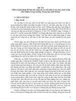 (SKKN MỚI NHẤT) Một số giải pháp để làm tốt công tác tư vấn tâm lí cho học sinh ở lớp chủ nhiệm trong trường Trung học phổ thông