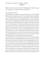 Khảo sát mức độ hài lòng về chất lượng dịch vụ của ngân hàng TPBank chi nhánh Cầu Giấy
