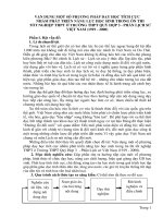 VẬN DỤNG MỘT SỐ PHƢƠNG PHÁP DẠY HỌC TÍCH CỰC NHẰM PHÁT TRIỂN NĂNG LỰC HỌC SINH TRONG ôn THI  TỐT NGHIỆP THPT ở TRƢỜNG THPT QUỲ HỢP 3   PHẦN LỊCH SỬ VIỆT NAM (1919   2000) 