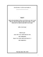 (SKKN mới NHẤT) một số GIẢI PHÁP NÂNG CAO NĂNG lực số và kỹ THUẬT CHUYỂN đổi số CHO GIÁO VIÊN và học SINH lớp 10 TRONG bộ môn TOÁN học 