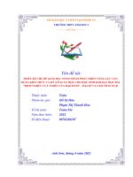 (SKKN mới NHẤT) THIẾT kế CHỦ đề GIÁO dục STEM NHẰM PHÁT TRIỂN NĂNG lực vận DỤNG KIẾN THỨC và kỹ NĂNG tự học CHO học SINH KHI dạy học bài ĐỊNH NGHĨA và ý NGHĨA của đạo hàm 