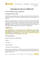 Công dụng của ròng rọc cố định là gì?