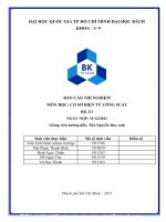 BÁO cáo THÍ NGHIỆM môn học cơ sở điện tử CÔNG SUẤT bộ chỉnh lưu ba pha điều khiển toàn phần 