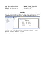 Thực hành Quản lý thông tin UIT Lab 4