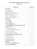 skkn một số biện pháp gây hứng thú học toán cho học sinh lớp 1