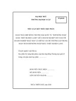 SOẠN THẢO HỢP ĐỒNG THƯƠNG MẠI QUÓC TẾ: “HỢP ĐỒNG NHẬP KHẨU THIẾT BỊ ĐIỆN LẠNH” GIỮA DOANH NGHIỆP VIỆT NAM VỚI DOANH NGHIỆP NHẬT BẢN VÀ NHỮNG VẤN ĐỀ THƯỜNG GẶP TRONG SOẠN THẢO HỢP ĐỒNG NHẬP KHẨU THIẾT BỊ ĐIỆN LẠNH.