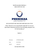 Phân tích vai trò của thực tiễn đối với nhận thức? từ vai trò của thực tiễn đối với nhận thức, hãy liên hệ với quá trình phòng, chống dịch covid   19 ở việt nam hiện nay 