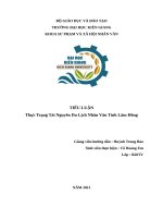 Thực trạng tài nguyên du lịch nhân văn tỉnh lâm đồng