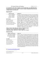 Thuật toán tiến hóa đa nhân tố thích nghi giải bài toán tìm đường đi liên miền với ràng buộc miền duy nhất trên nút mạng