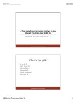 Bài giảng công nghệ blockchain và ứng dụng trong thương mại điện tử 