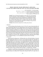 Phong trào đấu tranh chính trị của đồng bào các dân tộc thiểu số Quảng Nam - Đà Nẵng giai đoạn 1954-1960