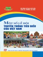 Ebook Một số lễ hội truyền thống tiêu biểu của Việt Nam: Phần 1