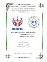 Thí nghiệm xử lý hoàn tất vải  công ty TNHH HYOSUNG việt nam 