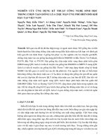 Nghiên cứu ứng dụng kỹ thuật công nghệ sinh học trong chọn tạo giống lúa chịu mặn ứng phó biến đổi khí hậu tại Việt Nam