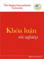 Khóa luận tốt nghiệp ngành Quản trị kinh doanh: Thực trạng hoạt động Marketing của công ty TNHH Xây dựng – Thương mại Quang Minh Đức