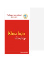 Khóa luận tốt nghiệp ngành Kinh tế đối ngoại: Quy trình giao nhận hàng nguyên container xuất khẩu bằng đường biển tại Công ty cổ phần Tiếp vận hàng hóa Việt