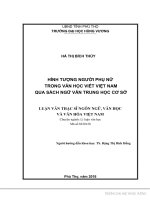 Hình tượng người phụ nữ trong văn học viết Việt Nam qua sách Ngữ văn Trung học cơ sở