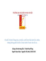 Kinh tế hàng hóa có nhiều ưu thế hơn hẳn kinh tế tự nhiên, nhưng không phải là kiểu tổ chức kinh tế hoàn toàn tối ưu