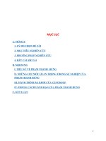 chúng tôi đã chọn ông phạm thanh hưng để làm đề tài tiểu luận cho môn quản trị học 