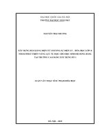 (LUẬN văn THẠC sĩ) xây dựng bài giảng điện tử chương sự điện ly – hóa học 11 nhằm phát triển năng lực tự học cho sinh viên hệ song bằng tại trường cao đẳng xây dựng số 1 luận văn ths  sư phạm hóa học 8140111 
