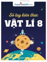 Sổ tay kiến thức trọng tâm vật lý 8