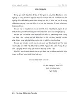 KHÓA LUẬN TỐT NGHIỆP: “Tìm hiểu sản phẩm và dịch vụ thông tin tại Thư viện trường đại học Y Hà Nội.”