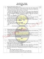 Đáp án 30 đề đọc hiểu