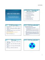 Bài giảng Kiểm thử phần mềm - Trường ĐH Thương mại