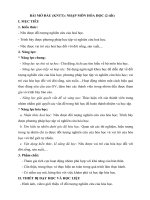 bộ giáo án hóa 10 kết nối tri thức