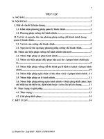 Tiểu luận Luật hành chính  Cưỡng chế hành chính