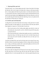 phân tích đối thủ cạnh tranh có thể tập trung vào 2 hướng các đối thủ cạnh tranh đã hiện diện 