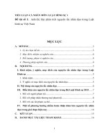 Phân tích nguyên tắc nhân đạo trong Luật hình sự Việt Nam