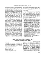 Phẫu thuật nội soi qua mũi điều trị các khối u hốc mũi xâm lấn não