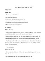 Bài 15   kết nối tri thức hóa 10