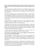 Tiểu luận topic IELTS