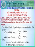 Bài giảng Lý thuyết ô tô: Chương 3 - Trường CĐ Công nghệ