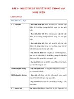 Giáo án ngữ văn 10 kết nối tri thức bài 3