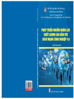 Cách mạng công nghiệp 4.0 gắn với phát triển nguồn nhân lực chất lượng cao: Phần 1