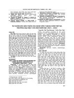 Tự chăm sóc bản thân của sinh viên y khoa năm thứ ba trường Đại học Y Hà Nội năm học 2021 – 2022