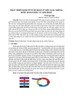 Những bước đi ban đầu và giải pháp phát triển kinh tế tuần hoàn ở Việt Nam