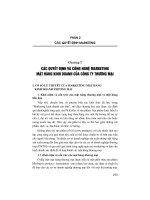 Giáo trình Marketing thương mại (Business marketing management and technology): Phần 2