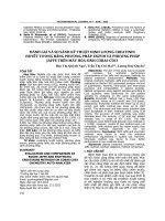 Đánh giá và so sánh kỹ thuật định lượng creatinin huyết tương bằng phương pháp enzym và phương pháp Jaffe trên máy hóa sinh Cobas c503