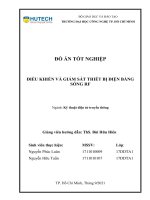 Điều khiển và giám sát thiết bị điện bằng sóng RF