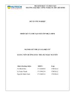 Thiết kế và chế tạo máy ép nhựa mini