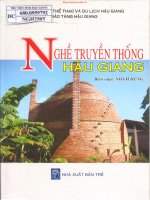Nghề truyền thống Hậu Giang: Phần 1
